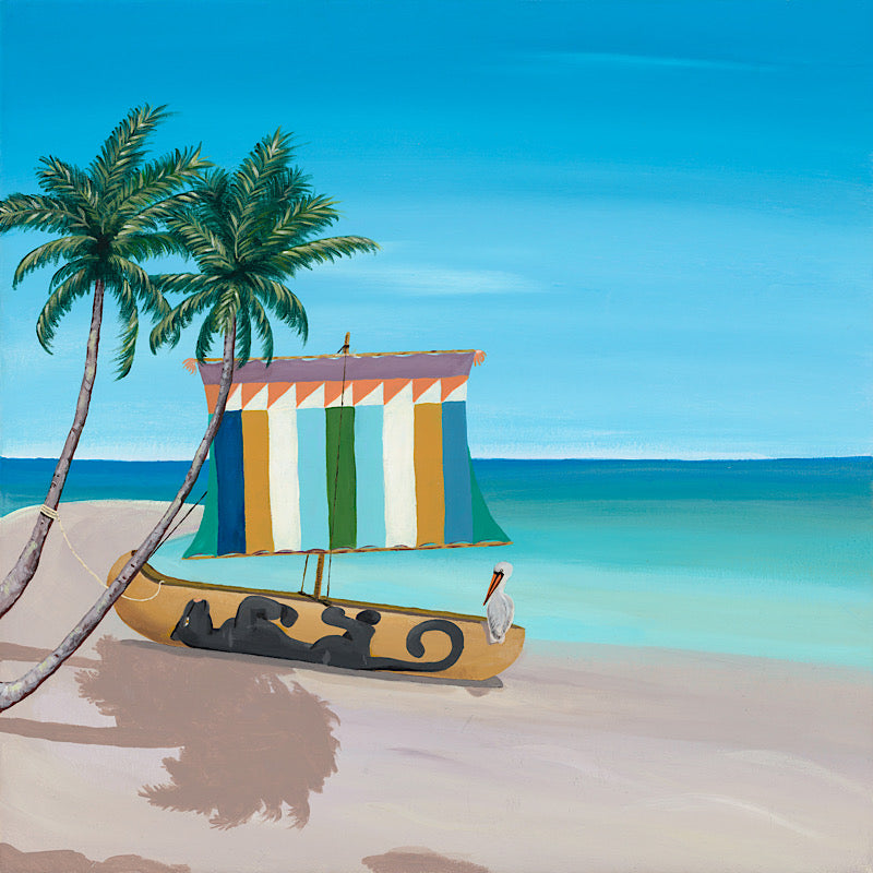 "Perfect getaway" Museum quality print 8' x 10'